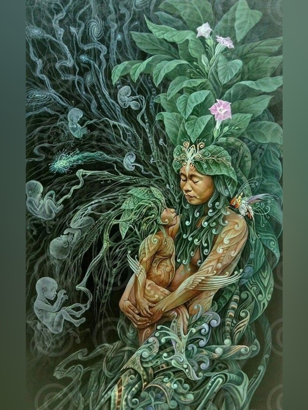 Green Goddess 🌿🍄‍🟫 Cosmic Creations 🌖✨
